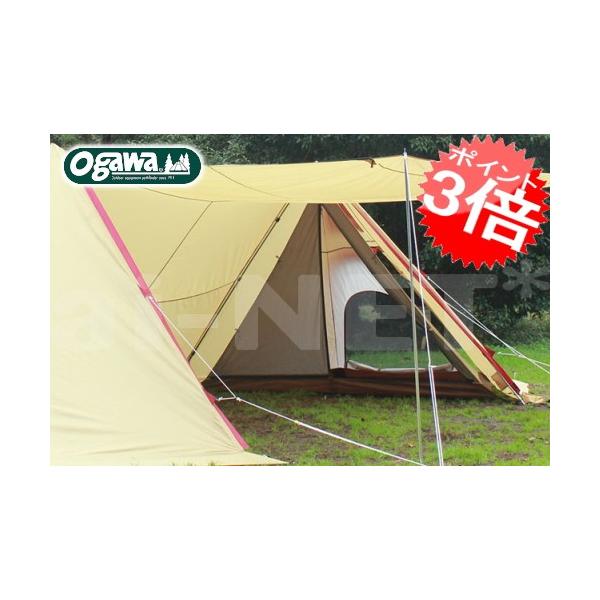 送料無料 小川キャンパル/キャンパルジャパン ツインピルツ フォーク ハーフインナー (3567)(アウトドア キャンプ)