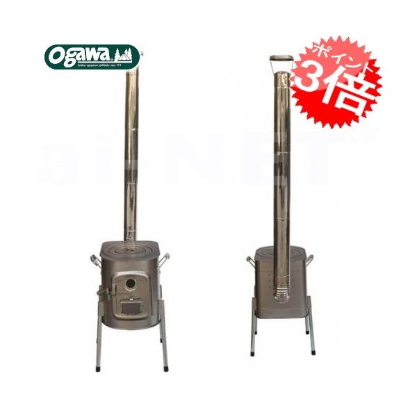 高品質ベット 軽量 コンパクト収納 ちびストーブ3 OGAWA CAMPAL 小川テント 小川キャンパル オガワテント(4115)(アウトドア キャンプ)_2