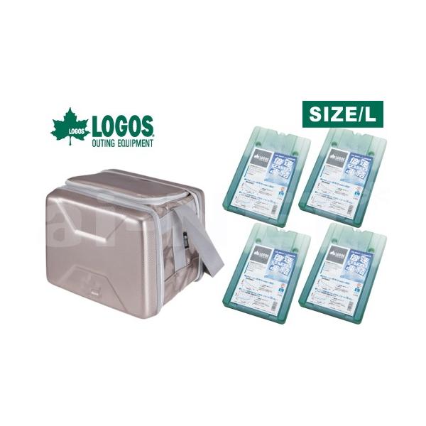 送料無料 LOGOS ロゴス ハイパー氷点下クーラーL 20L 倍速凍結氷点下パックL 4個 保冷剤 長時間 最強 81670080 81660641 ロゴス クーラーボックス