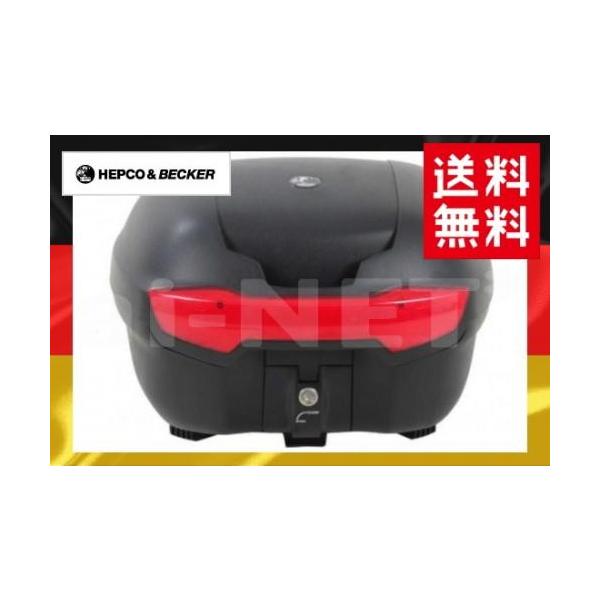 HEPCO&amp;BECKER へプコ&amp;ベッカー JOURNEY ジャーニー トップケースTC40 ブラック 容量:40L(610088-0001)(リアボックス ハードケース)