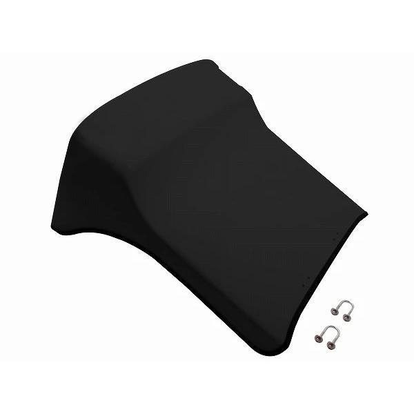 受注生産 約2ヶ月 ジャイロキャノピー用 ハイバックガードパネル 黒ゲルコート デッキタイプ用 オーバーヘッド ta02 ta03 ホンダ ボルト付き カスタムパーツ_1