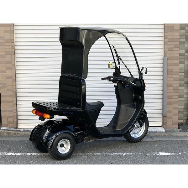 受注生産 約2ヶ月 ジャイロキャノピー用 ハイバックガードパネル 黒ゲルコート デッキタイプ用 オーバーヘッド ta02 ta03 ホンダ ボルト付き カスタムパーツ_4