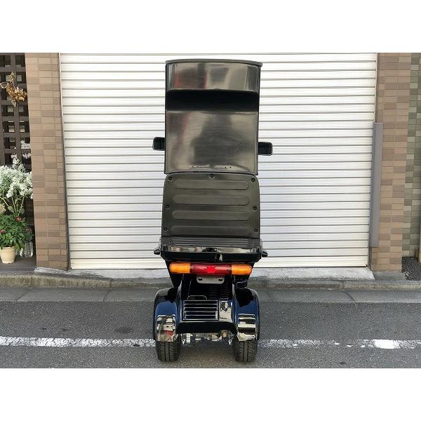 受注生産 約2ヶ月 ジャイロキャノピー用 ハイバックガードパネル 黒ゲルコート デッキタイプ用 オーバーヘッド ta02 ta03 ホンダ ボルト付き カスタムパーツ_5