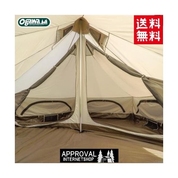 送料無料 小川テント グロッケ8用ハーフインナー オプション インナーテント 3574 OGAWA CAMPAL 国内メーカー 小川キャンパル オガワテント