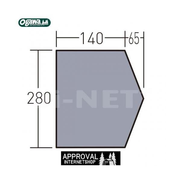 オータムセール ogawa インナーマット グランドマット 3892 ネオ