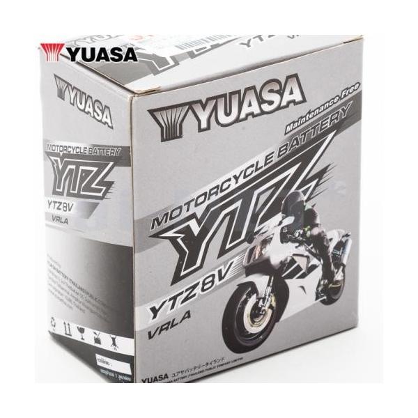 在庫有 2年保証 YTZ8V YUASA ユアサバッテリー バッテリー DYTZ8V GTZ8V FTZ8V 古河バッテリー 純正品互換 高性能バッテリー充電_3