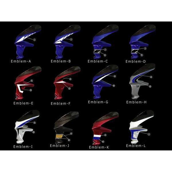 フロントカウル 汎用 180パイ ビキニカウル オリジナルデカール 色選択可 スタンダードタイプ スクリーン