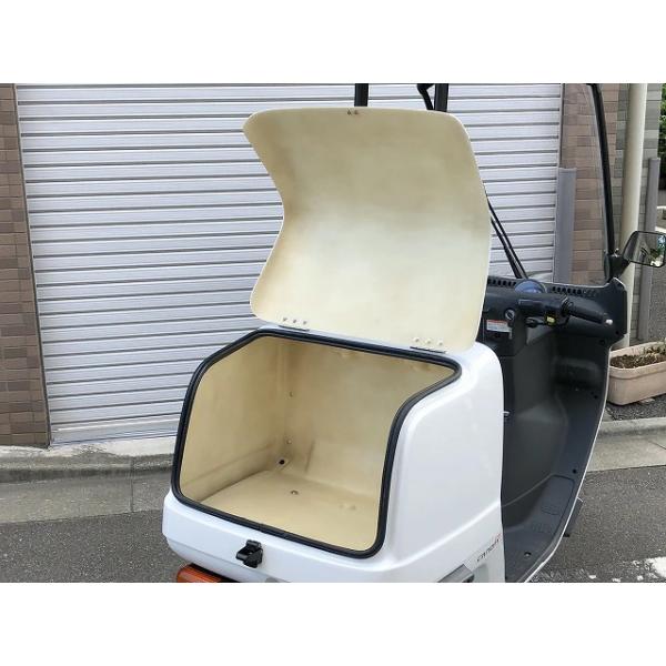 送料無料 ジャイロキャノピー用 純正風 トランクタイプ リアボックス 白 ta02 ta03 リヤボックス トップケース FRP 白ゲル 軽量 鍵付 国内生産_4