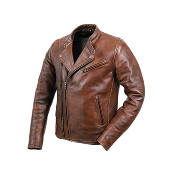 DEGNER デグナー19WJ-14 カウレザーダブルジャケット ブラウン サイズ3XL 35,035円