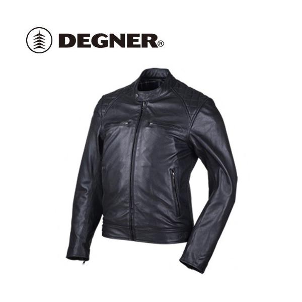 DEGNER デグナー 18SJ-6 ゴートレザージャケット ブラック サイズM