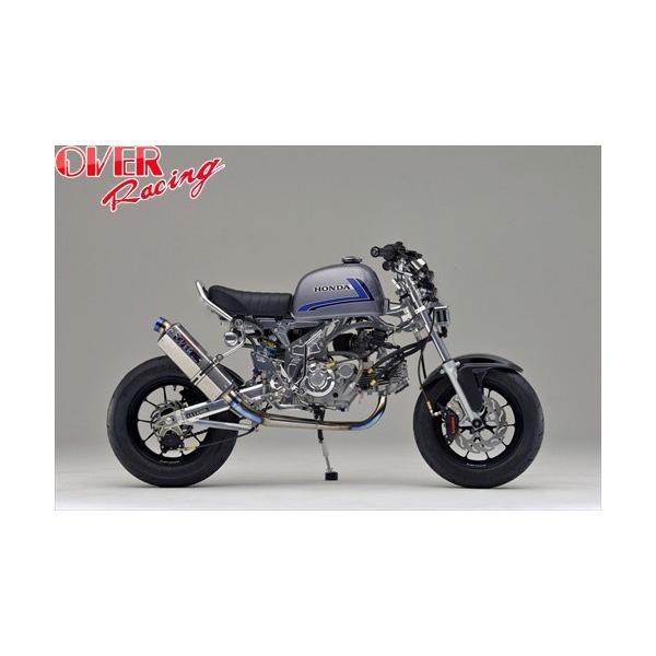 送料無料 オーヴァーレーシング OVER TT-Formula フルチタンマフラー MONKEY オーバーレーシング