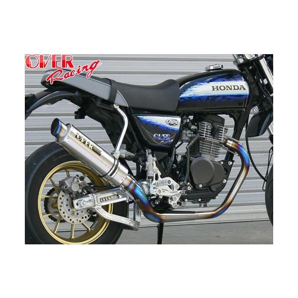 送料無料 オーヴァーレーシング OVER GPパフォーマンス フルチタンマフラー T2 APE100D 08- オーバーレーシング