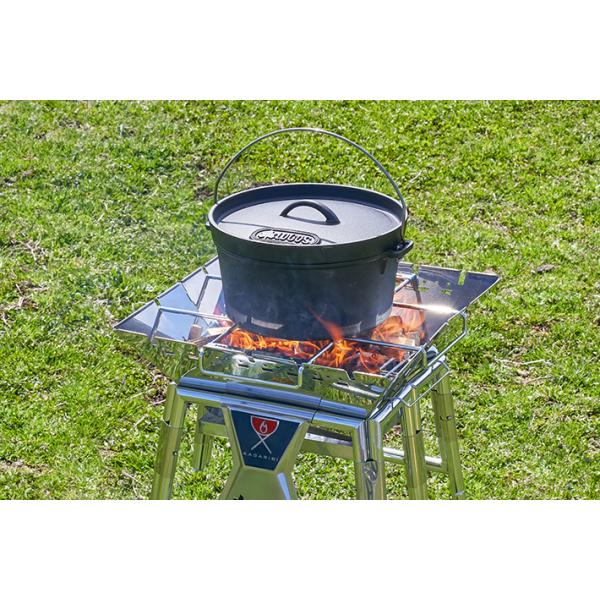 LOGOS/ロゴス 81064192 theピラミッド篝火 L BBQ 鍋料理 串焼 たき火台