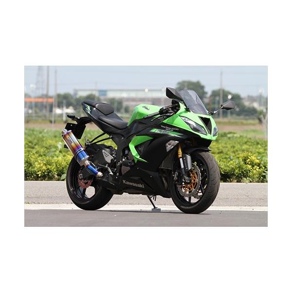 送料無料 アールズギア GPスペック S/O マフラー クロスオーバルTI ZX