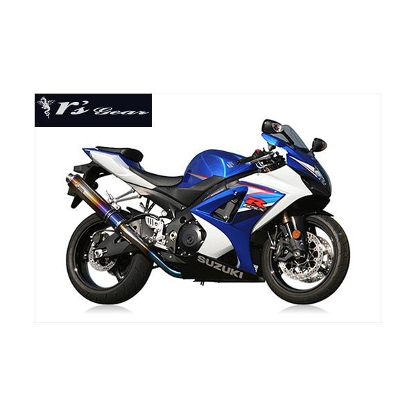 送料無料 アールズギア GSX-R1000用　GPスペック S/O　マフラー シングル オーバルDB 07-08　GS04-03OD