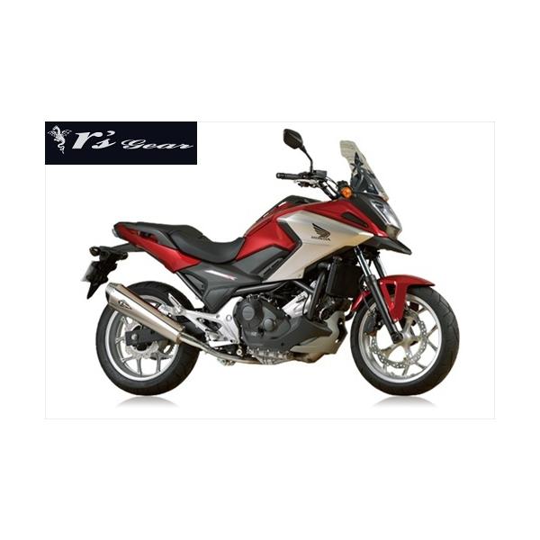 送料無料 アールズギア NC750X/NC750S用 2016- マフラー リアルSP スリップオン TI RH30-03RT
