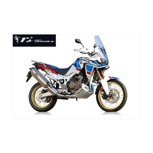 送料無料 アールズギア ワイバン リアルスペック シングル TI マフラー RH37-01RT CRF1000L 2017-
