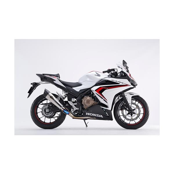 送料無料 アールズギア リアルスペック シングル チタンマフラー タイプR RH41-01RT CBR400R 16-18_1
