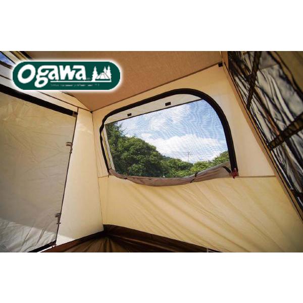 ogawa キャンパルジャパン オーナーロッジ タイプ52R T/C 2253 大型 ロッジ ファミリーテント 小川テント オガワテント アウトドア_4