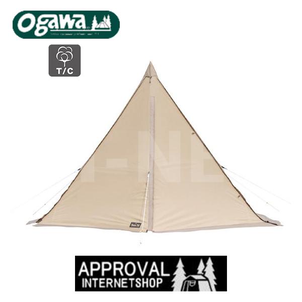 ogawa タッソ T/C Tasso 2727 2〜3人用 テント モノポールテント ワンポール ティピー 小川テント オガワテント キャンパルジャパン キャンプ