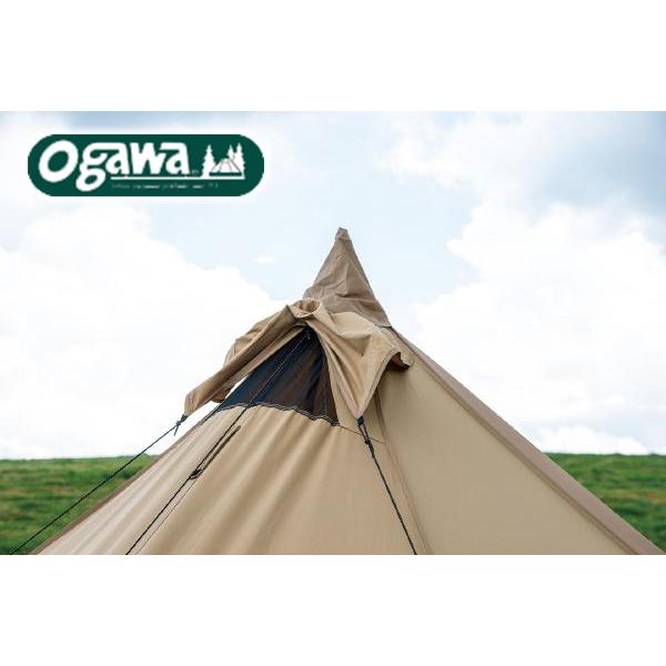 ogawa タッソ T/C Tasso 2727 2〜3人用 テント モノポールテント ワンポール ティピー 小川テント オガワテント キャンパルジャパン キャンプ_4