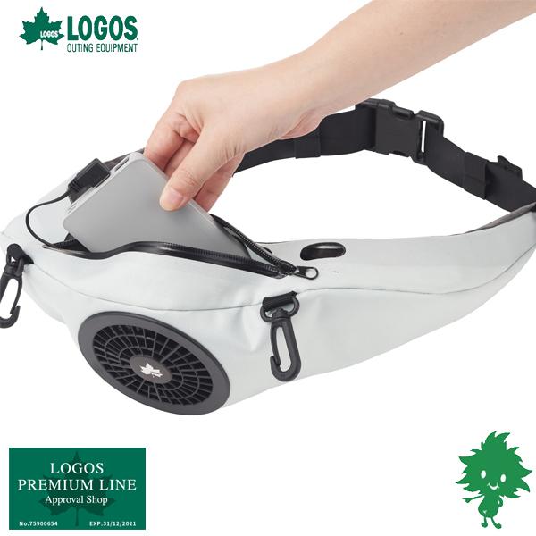 LOGOS ロゴス ボディエアコン ・クールダイレクト Large 81336721 キャンプ アウトドア ベルト式エアコン 熱中症対策 モバイルバッテリー対応