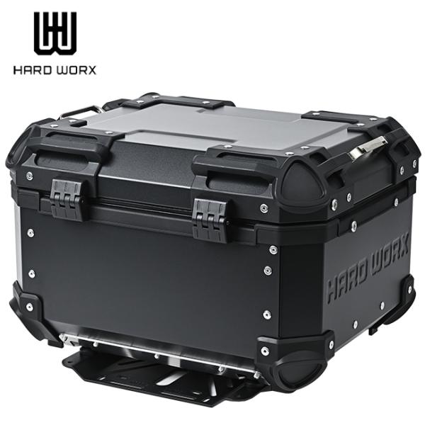 HARD WORX トップケース HXNE36B 36L ハードワークス 78308 36リットル ブラック パニアケース リアボックス ツーリング 防犯(SA) デフスタンダード_2