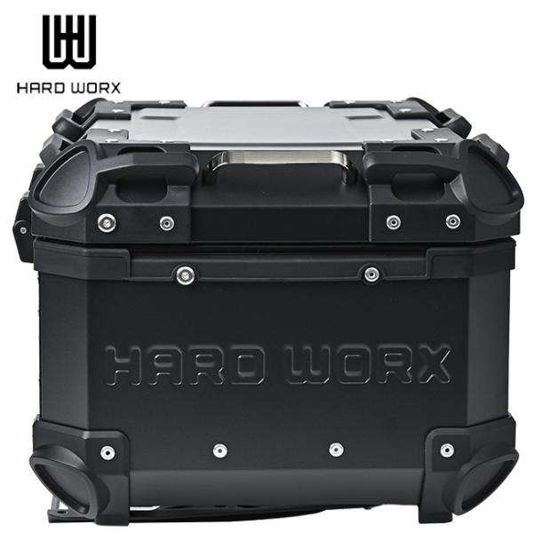 HARD WORX トップケース HXNE36B 36L ハードワークス 78308 36リットル ブラック パニアケース リアボックス ツーリング 防犯(SA) デフスタンダード_4