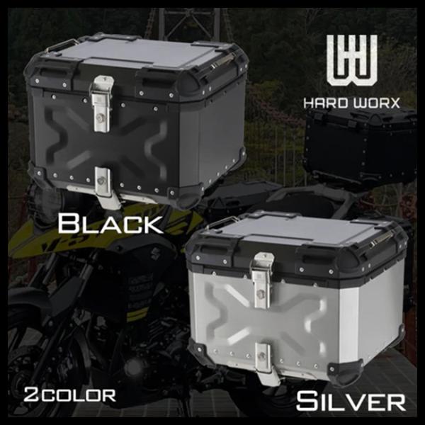HARD WORX トップケース HXNE36B 36L ハードワークス 78308 36リットル ブラック パニアケース リアボックス ツーリング 防犯(SA) デフスタンダード_6