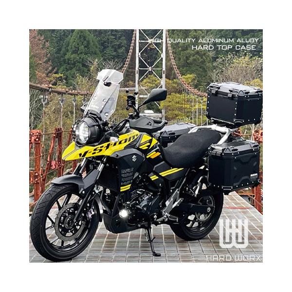 HARD WORX トップケース HXNE36B 36L ハードワークス 78308 36リットル ブラック パニアケース リアボックス ツーリング 防犯(SA) デフスタンダード_9