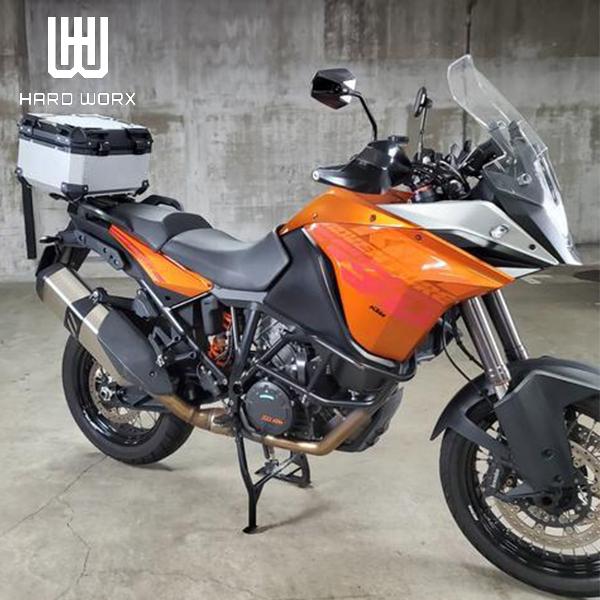 HARD WORX トップケース HX36S 36L ハードワークス 78309 36リットル シルバー パニアケース リアボックス ツーリング 防犯(SA) デフスタンダード