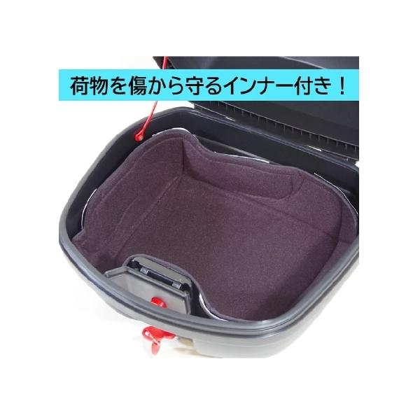 スプリングセール ワールドウォーク Tenere700用リアキャリアボックスセット wca-51-hwb30 バイク 荷台 積載 キャリア 30Lボックスセット_6