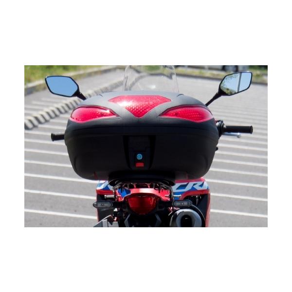 スプリングセール ワールドウォーク CRF250L/Ls用リアキャリア 43Lリアボックスセット wca-54-hwb43 インナー付き カスタムパーツ バイク_5