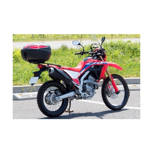 スプリングセール ワールドウォーク CRF250L/Ls用リアキャリア 43Lリアボックスセット wca-54-hwb43 インナー付き カスタムパーツ バイク_8