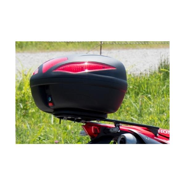 スプリングセール ワールドウォーク CRF250L/Ls用リアキャリア 43Lリアボックスセット wca-54-hwb43 インナー付き カスタムパーツ バイク_9