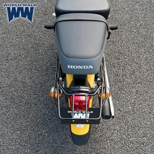 ワールドウォーク クロスカブ110(JA45)用タンデムシート+キャリアセット wca-43-ts-3 ツーリング キャンプ_5