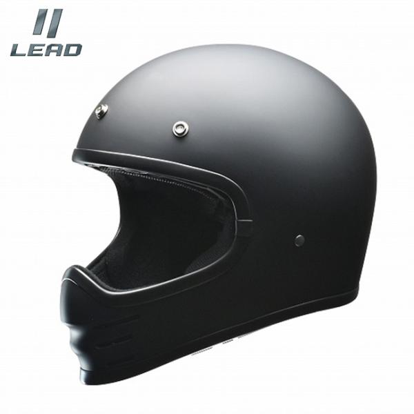 リード工業 LEAD工業 RUDE スクランブラー ヘルメット マットブラック