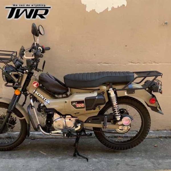 在庫有 TWR製 HONDA ハンターカブ CT125用 ダブルシート専用 リアキャリア BP-B0266 タンデムツーリング 積載 アクセサリー バイク用品 CT125 13,111円