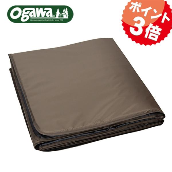 ogawa キャンパルジャパン アポロンS用グランドマット 3898 ダークブラウンカラー ogawa キャンパル 小川テントマット