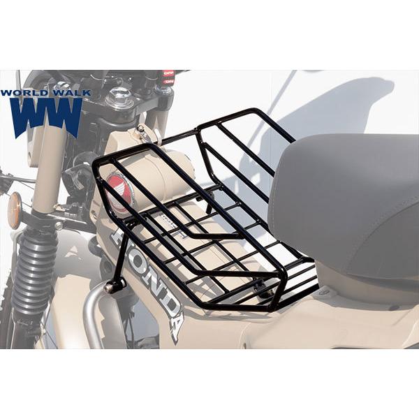 日本製 WW製 ワールドウォーク ハンターカブ CT125用 センターバスケット 積載 アクセサリー バイク用品 wca-bsk-1 キャリア