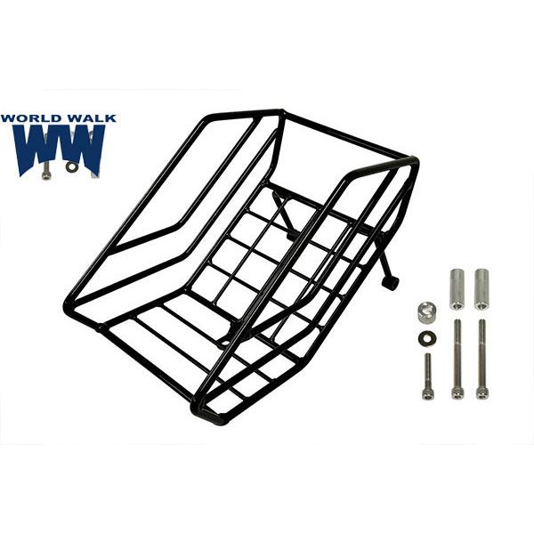 日本製 WW製 ワールドウォーク ハンターカブ CT125用 センターバスケット 積載 アクセサリー バイク用品 wca-bsk-1 キャリア_1
