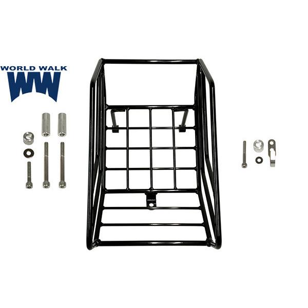 日本製 WW製 ワールドウォーク ハンターカブ CT125用 センターバスケット 積載 アクセサリー バイク用品 wca-bsk-1 キャリア_2
