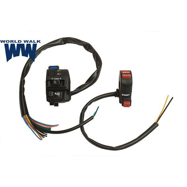 WW製/ワールドウォーク カブ110用スイッチボックスセット スーパーカブ