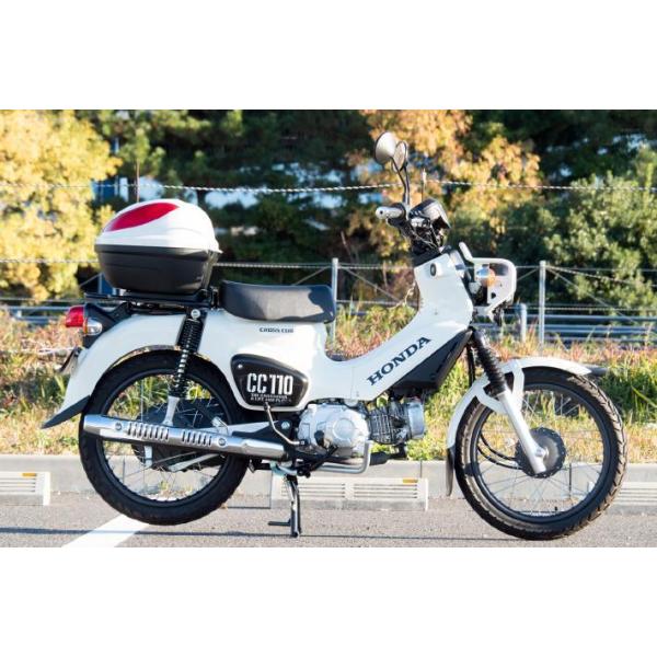 WW製 クロスカブ110用 クロスカブ50用 リアキャリア ボックスセット(クラシカルホワイト）wca-43-hwb32-3-WHI 純正色塗装 積載