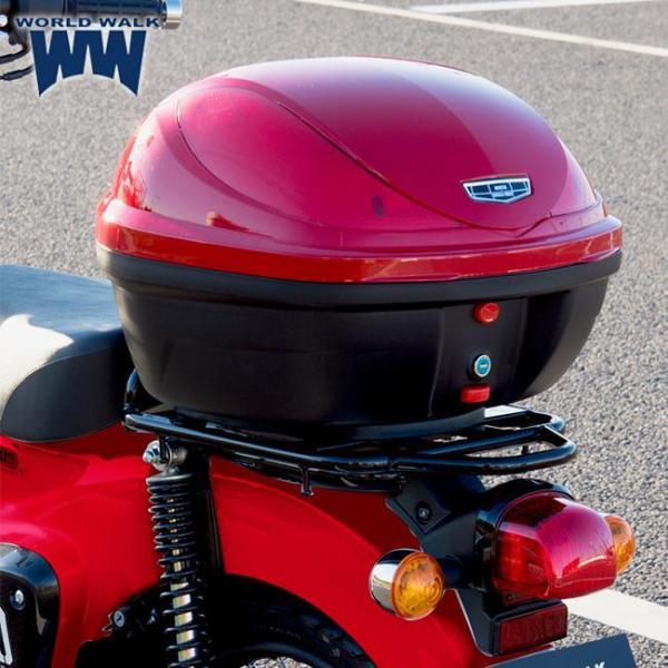 WW製 純正色塗装 クロスカブ110用 クロスカブ50用 リアキャリア ボックスセット(マグナレッド）wca-43-hwb32-3-RED トップケース