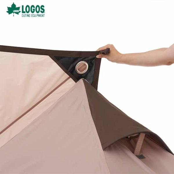 特価品 送料無料 LOGOS ロゴス LOGOS LAND ツーリングタープ 71902010 ウイング型タープ タープ 収納バッグ付 雨よけ 日よけ キャンプ ソロキャンプ ツーリング_7
