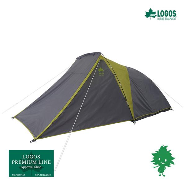 LOGOS/ロゴス 71301003 ROSY オーニングドーム Mプラス-BB ファミリーキャンプ 広々 大型前室 日よけ よしずスタイル 収納バッグ 2ルームテント