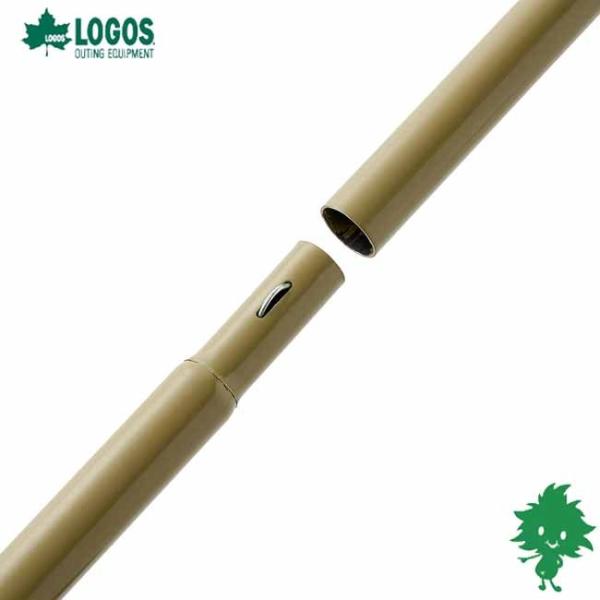 LOGOS ロゴス タープポール＆ペグセット(ヘキサ・スロープタイプ用) 71909000 テントアクセサリー ボール ペグ ロープ ハンマー 収納バッグ_6