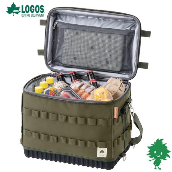 送料無料 LOGOS ロゴス Loopadd・マルチクールバッグ L 81670824 ソフトクーラー 抗菌加工 運搬 荷物 ハンギング ループ 折りたたみ 簡易テーブル 断熱材入り
