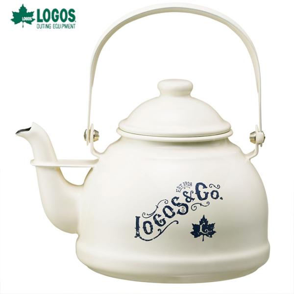 LOGOS/ロゴス レイリー・ホーローケトル 1.5L 81280041 ホーロー製 ケトル たき火 1.5L 大容量 直火OK アウトドア 日本製 クッカー